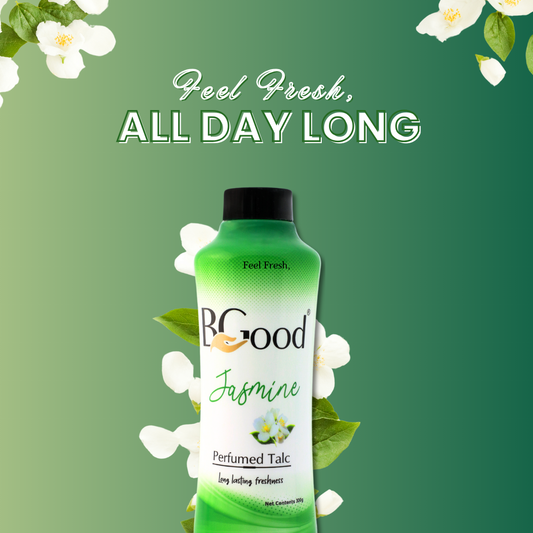 BGood | Jasmine Perfumed Talcum Powder 300 gm | Suitable for All Skin Type