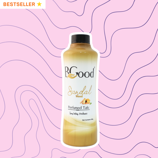 BGood | Sandal Wood Perfumed Talcum Powder 300 gm | Suitable for All Skin Type