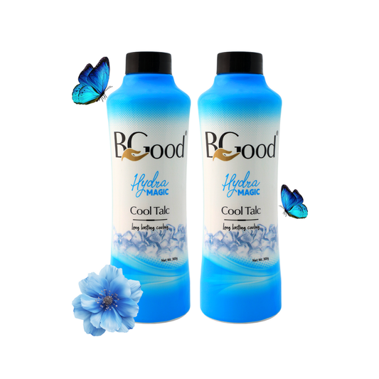 BGood | Hydra Magic Cool Talcum Powder 300gm x 2 Pack | Deo Talc
