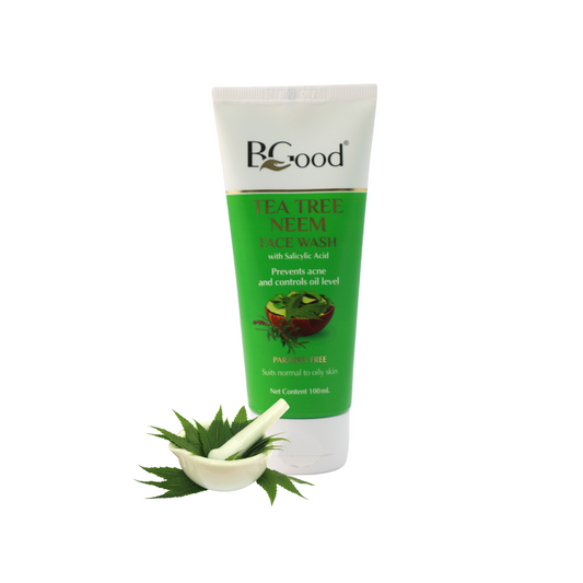 BGood | Tea Tree Neem Face Wash | Paraben Free Unisex Facewash