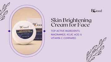 Top Active Ingredients in Skin Brightening Cream for Face: Niacinamide, Kojic Acid & Vitamin C Compared