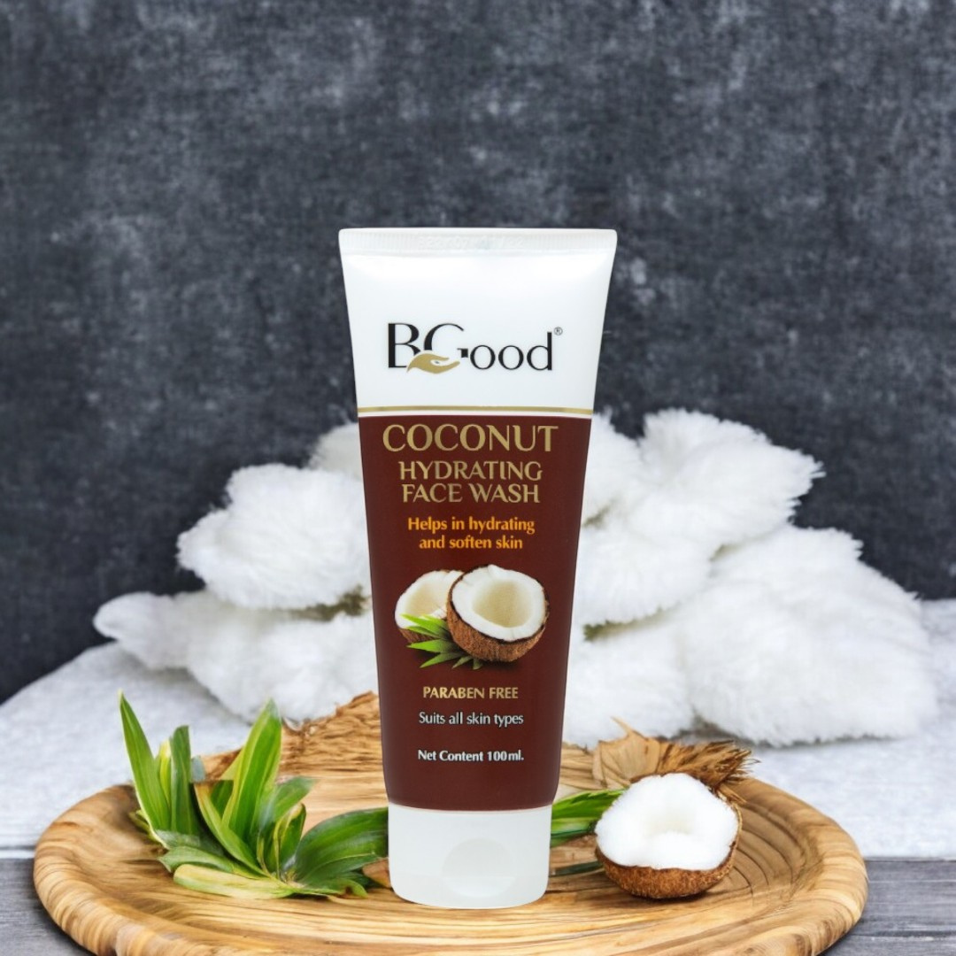 BGood | Coconut Hydrating Face Wash – 100ml | Paraben Free Unisex Facewash