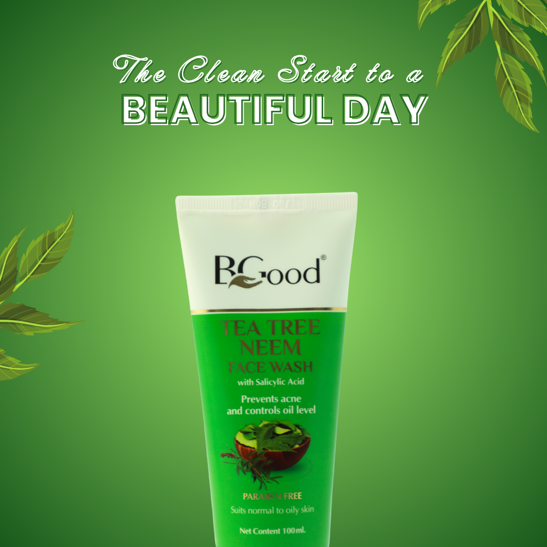 Bgood Neem Tea Tree Face Wash​ for Clean Start