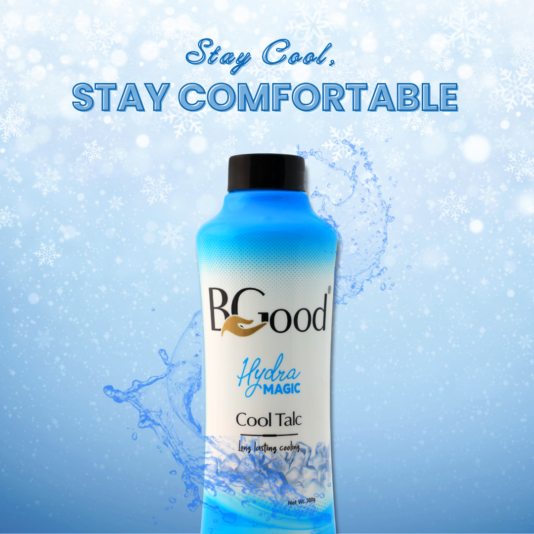 BGood | Hydra Magic Cool Talcum Powder 300gm x 5 Pack  | Deo Talc