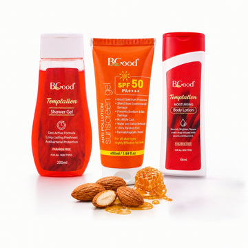 Temptation Signature Collection | Temptation Body Lotion, Sunscreen & Shower gel temptation