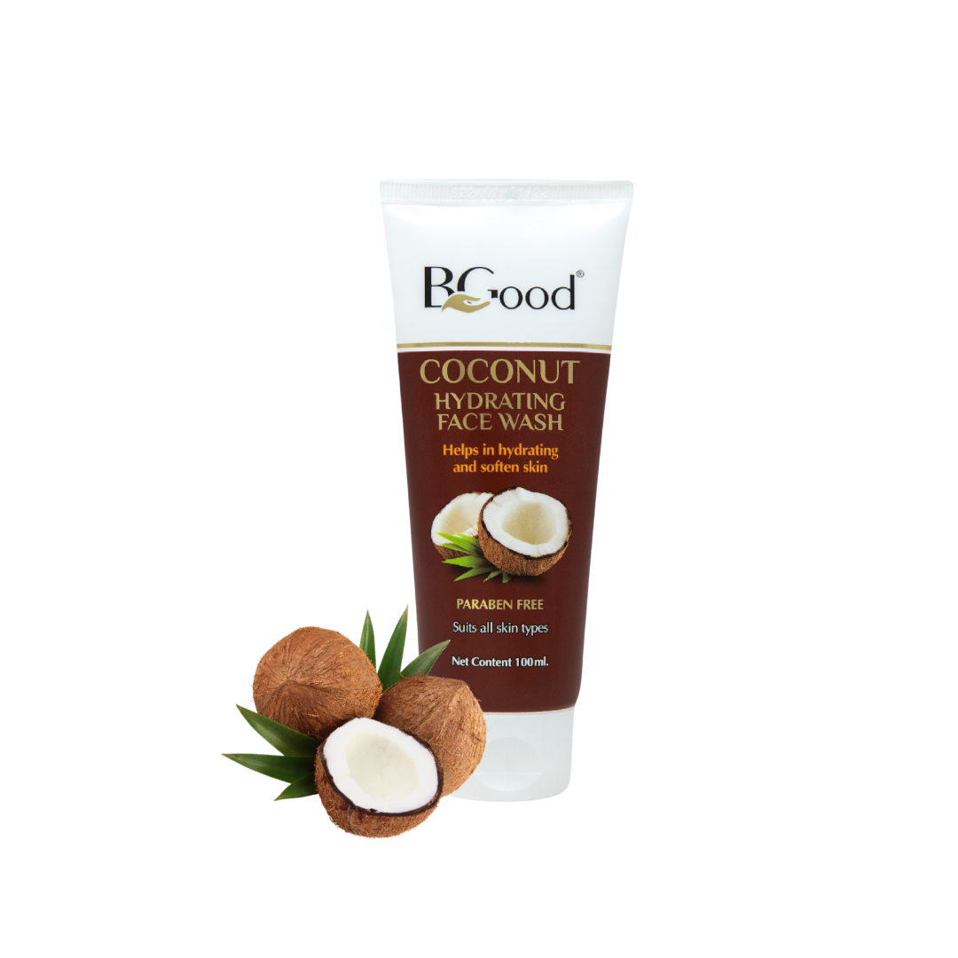 BGood | Coconut Hydrating Face Wash – 100ml | Paraben Free Unisex Facewash