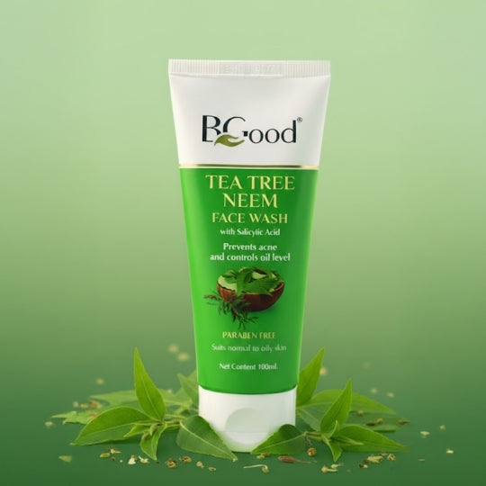 Bgood Neem and Tea Tree Face Wash​ to Prevent Acne