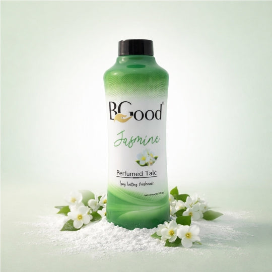 BGood | Jasmine Perfumed Talcum Powder 300gm x 3 Pack  | Suitable for All Skin Type